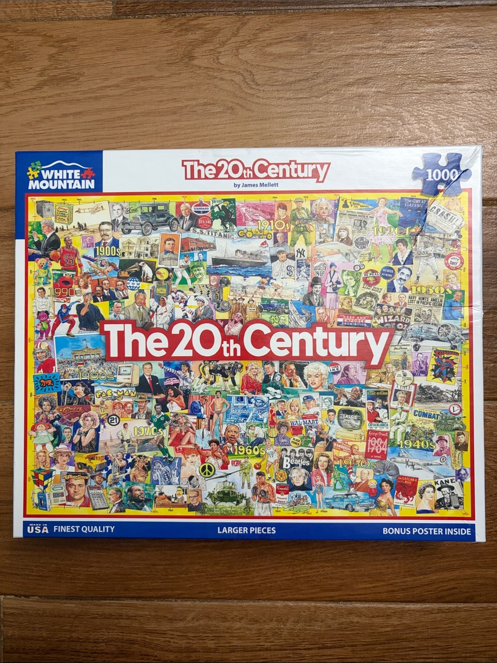 White Mountain 1000-Piece Puzzle 🧩 The 20th Century
